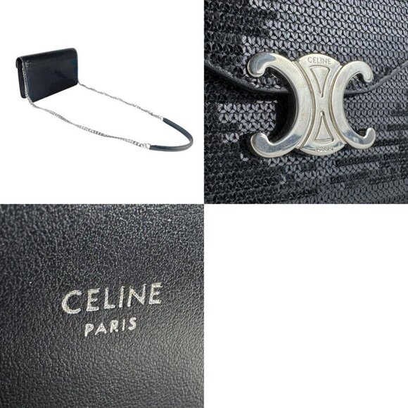 Celine Shoulder Bag Chain Wallet Margot - Picture 10 of 10